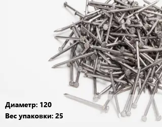 Гвоздь 120 25